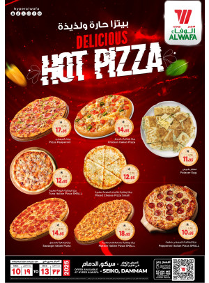 Hot & Delicious Pizza - Seiko, Dammam