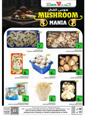 Mushroom Mania - Riyadh & Al Kharj