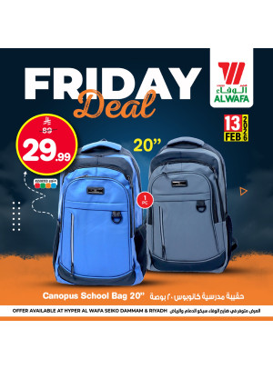 Friday Deal - Riyadh & Dammam