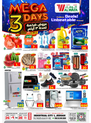 Mega 3 Days Deals - Industrial City 1, Jeddah