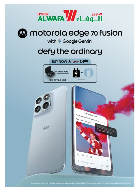 New Arrival - Motorola Edge 70 Fusion Smartphone