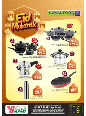 Eid Mubarak Offers - Shola Mall, Riyadh