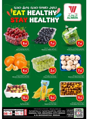 Eat Healthy & Stay Healthy - Makkah, Taif & Jeddah