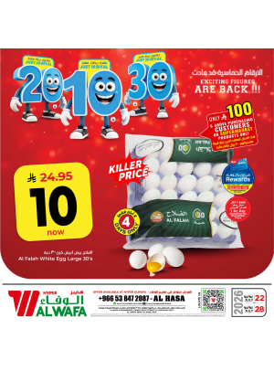 Exciting Figures Deals, Vol 5 - Al Ahsa