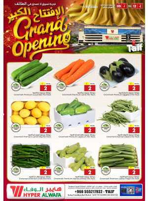 Grand Opening Offers, Vol 6 - Taif