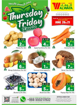 Thursday & Friday Offer - Taif