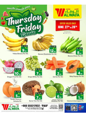 Thursday & Friday Offer - Taif
