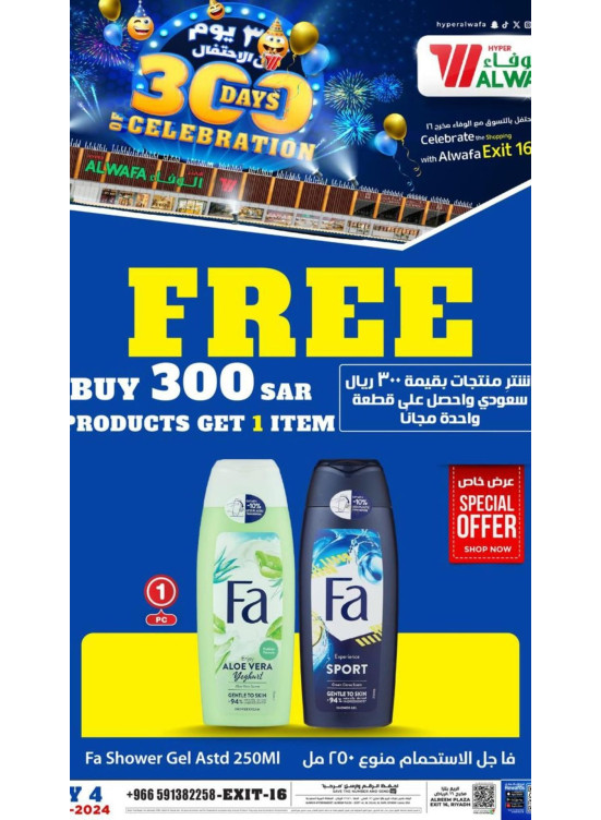 Celebrating 300 Days Offers, Vol 8 - Exit 16