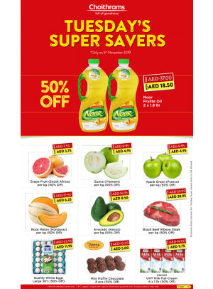 Tuesday Super Savers