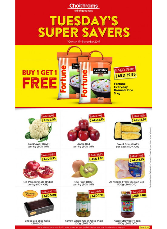 Tuesday Super Savers