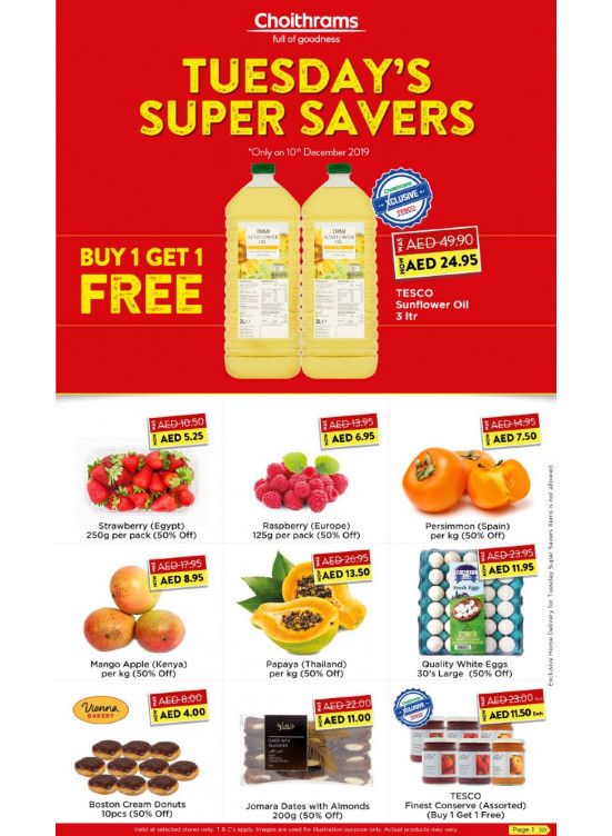 Tuesday Super Savers