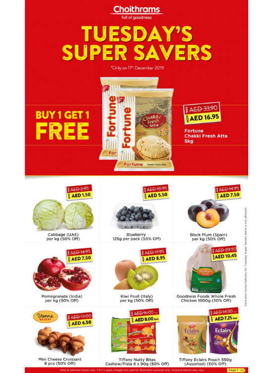 Tuesday Super Savers