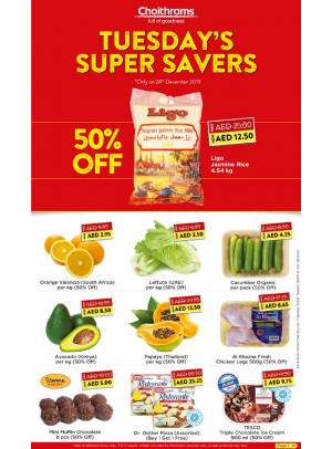 Tuesday Super Savers