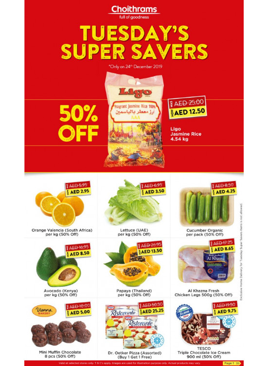 Tuesday Super Savers