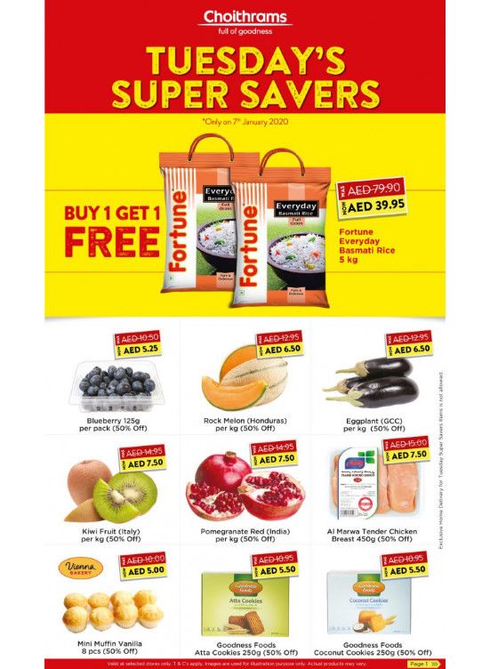 Tuesday Super Savers