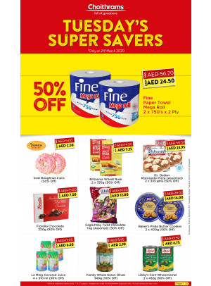 Tuesday Super Savers