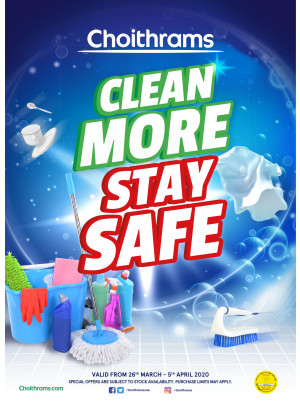 Clean More Stay Safe