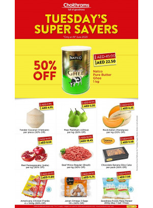 Tuesday Super Savers