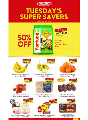 Tuesday Super Savers