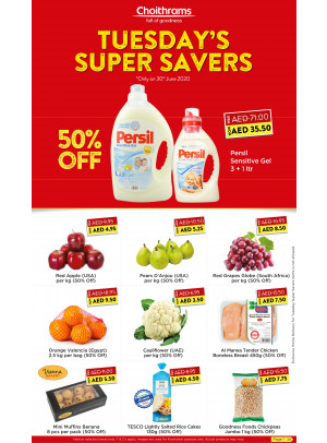 Tuesday Super Savers