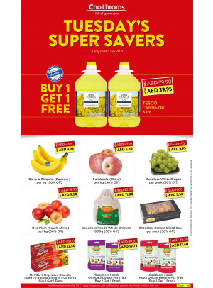 Tuesday Super Savers