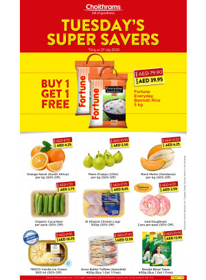 Tuesday Super Savers