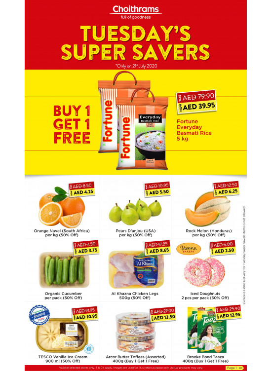 Tuesday Super Savers