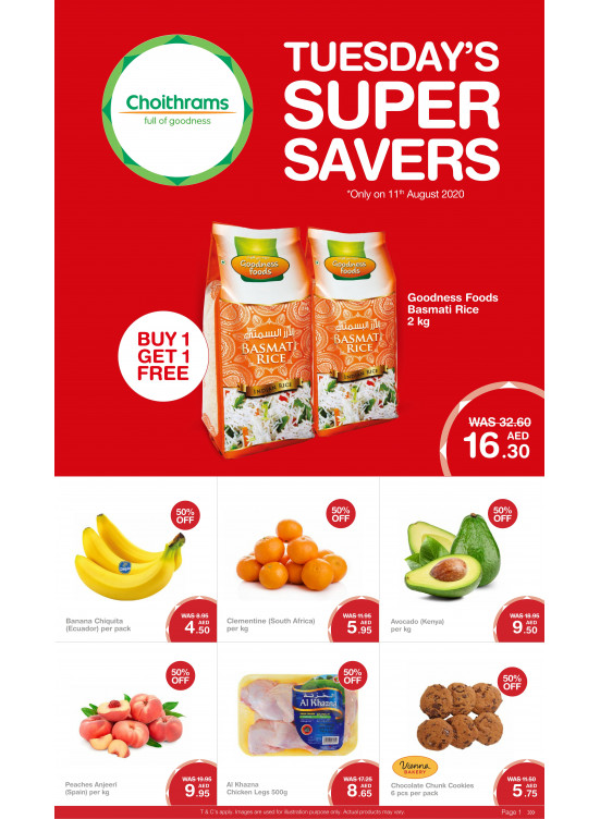 Tuesday Super Savers