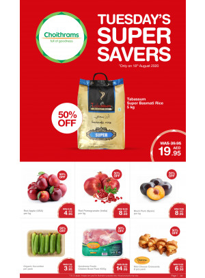 Tuesday Super Savers
