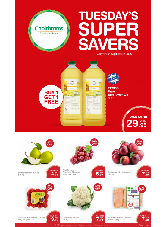 Tuesday Super Savers