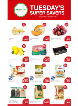 Tuesday Super Savers
