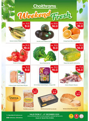 Weekend Fresh Offers