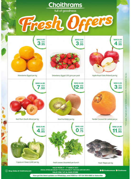 Fresh Offers - Al Rais, Dubai