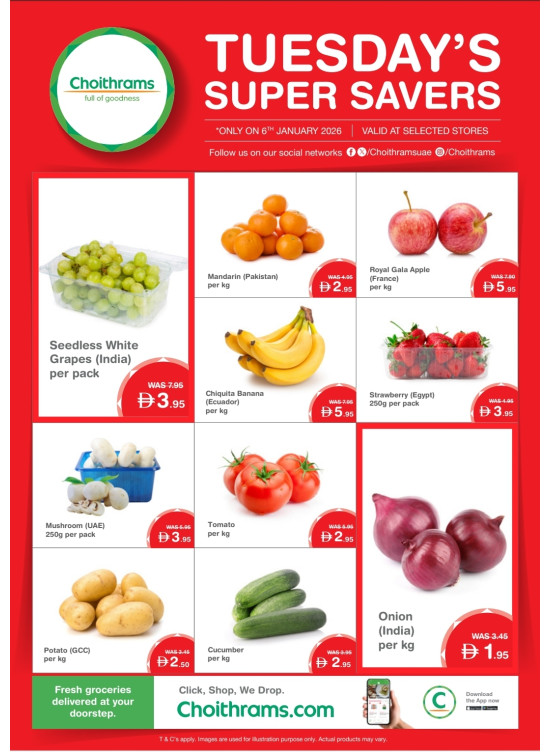 Tuesday Super Savers