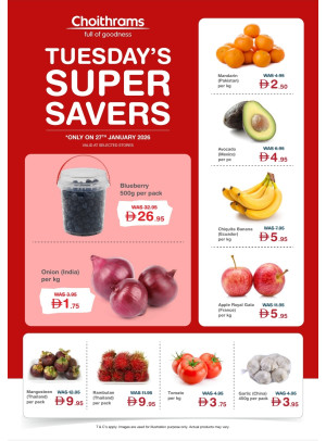 Tuesday Super Savers