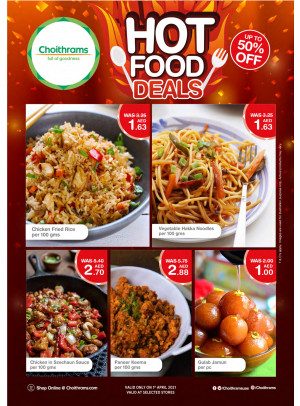 Hot Food Deals - Al Rais, Dubai