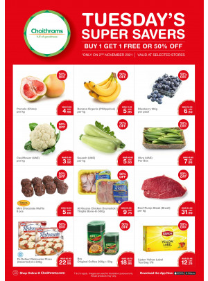 Tuesday Super Savers