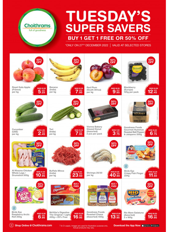 Tuesday Super Savers
