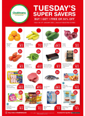 Tuesday Super Savers