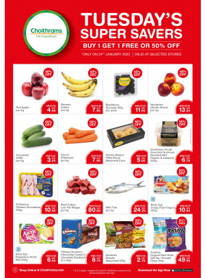 Tuesday Super Savers
