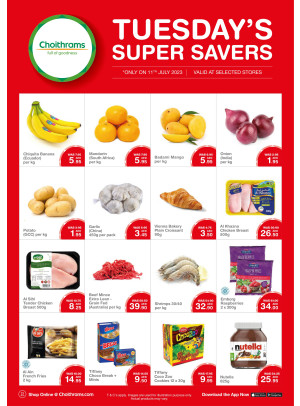 Tuesday Super Savers