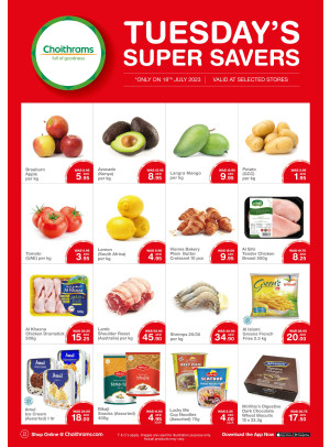 Tuesday Super Savers