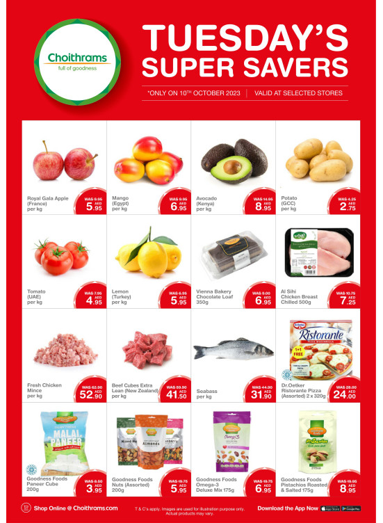 Tuesday Super Savers