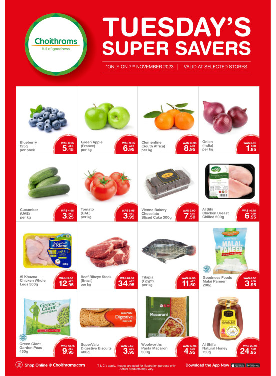 Tuesday Super Savers