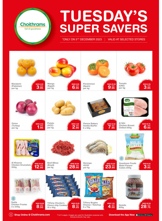 Tuesday Super Savers