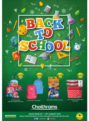 Back to School Offers