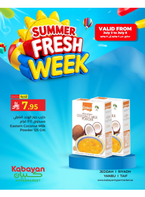 Summer Fresh Week Offers, Vol 6
