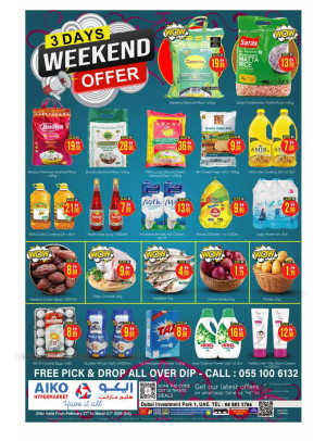 3-Days Weekend Offer