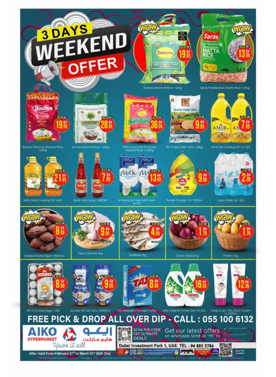 3-Days Weekend Offer