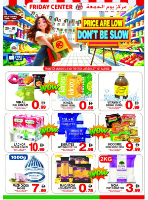 Prices Are Low & Don't Be Slow